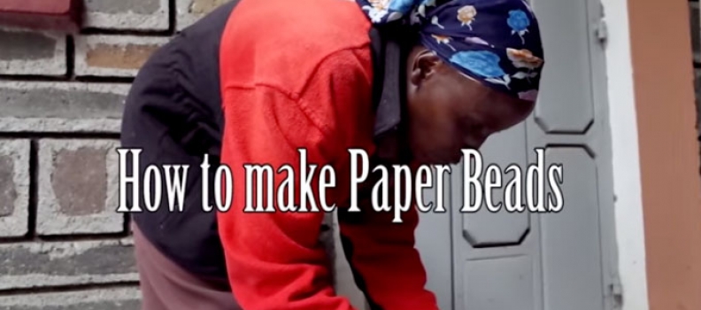 How to make paper beads